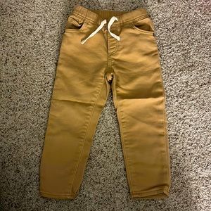 GAP size 3 years khaki pants with elastic waist
